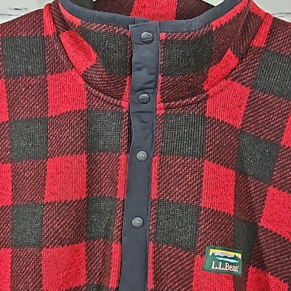 Ll Bean Sweaterfleece Pullover - image 3
